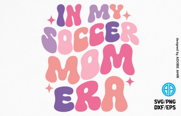 In My Soccer Mom Era Retro SVG T-Shirt