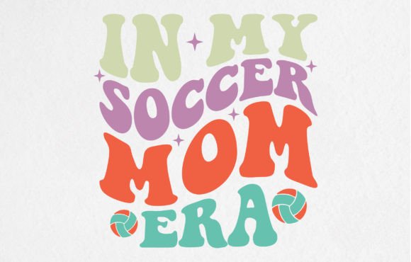 In My Soccer Mom Era Retro T-Shirt