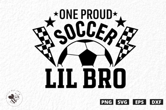 One Proud Soccer Lit Bro SVG: A Graphic Asset for T-Shirt Designs