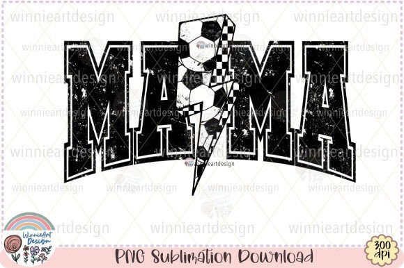 Retro Soccer Mama Sublimation Varsity: A Graphics Gem for T-Shirt Designs