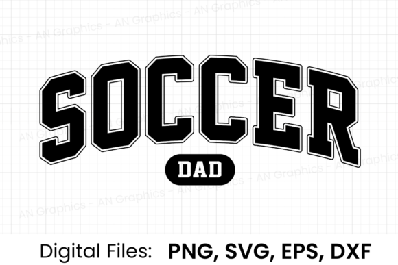 Review: Soccer Dad Retro Varsity SVG for Graphics and T-Shirt Designs