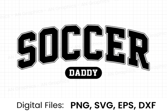 Review: Soccer Daddy Retro Varsity SVG for T-Shirt Designs and Graphics