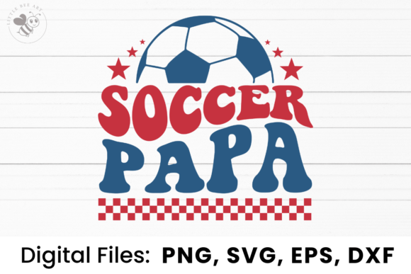 Review: Soccer Papa Wavy SVG for T-Shirt Designs and Graphics
