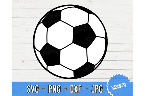 Soccer Ball SVG for T-Shirt Designs and Graphics