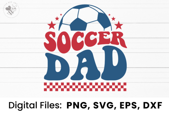 Soccer Dad Wavy SVG: A Perfect Graphic for T-Shirt Designs