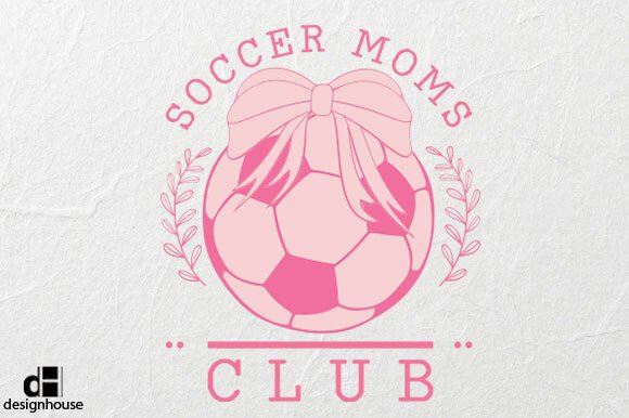 Vintage Soccer Mom Coquette SVG PNG for T-Shirt Designs